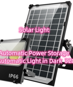 Solar Light Automatic power storage and Automatic light in dark  3200w