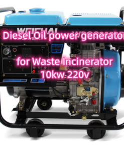 Diesel Oil power generator for Waste Incinerator  10kw 220v