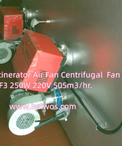 Waste Incinerator Air Fan Centrifugal  Fan DF3 250W 220V 505m3/hr.