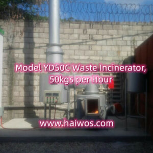 Model YD50C Waste Incinerator