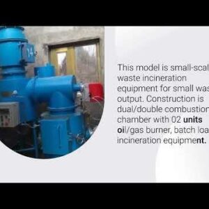 Small and cheap price incinerator