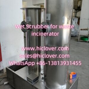 Wet Scrubber for waste incinerator Model TS10