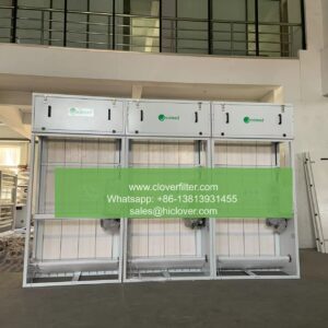 Quality Warranty Synthetic Fiber Auto Roll Air Filter for Large Pnews Dust