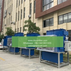 Automatic Roll Filter Pre-Filter Powder Coating Galvanized Steel Sheets Equipment