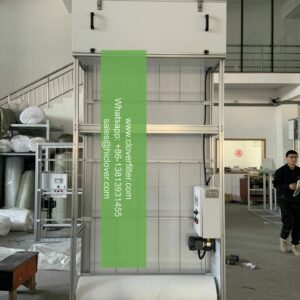 Automatic Roll Air Filter Fresh Air Chamber Prefilter Automatic Self Cleaning Filter