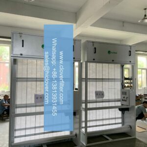 Low-maintenance automatic roll filters for energy savings