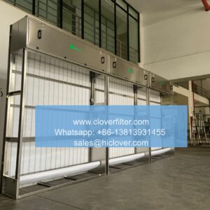 High-Efficiency Roll Air Filter for Clean Booth Applications