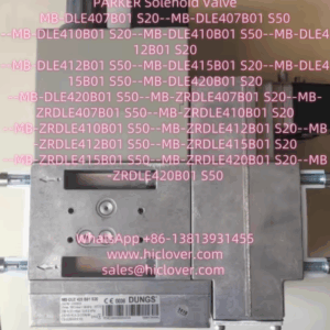 PARKER Solenoid Valve MB-DLE407B01 S20--MB-DLE407B01 S50 --MB-DLE410B01 S20--MB-DLE410B01 S50--MB-DLE412B01 S20 --MB-DLE412B01 S50--MB-DLE415B01 S20--MB-DLE415B01 S50--MB-DLE420B01 S20 --MB-DLE420