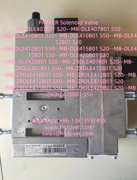 PARKER Solenoid Valve MB-DLE407B01 S20--MB-DLE407B01 S50 --MB-DLE410B01 S20--MB-DLE410B01 S50--MB-DLE412B01 S20 --MB-DLE412B01 S50--MB-DLE415B01 S20--MB-DLE415B01 S50--MB-DLE420B01 S20 --MB-DLE420
