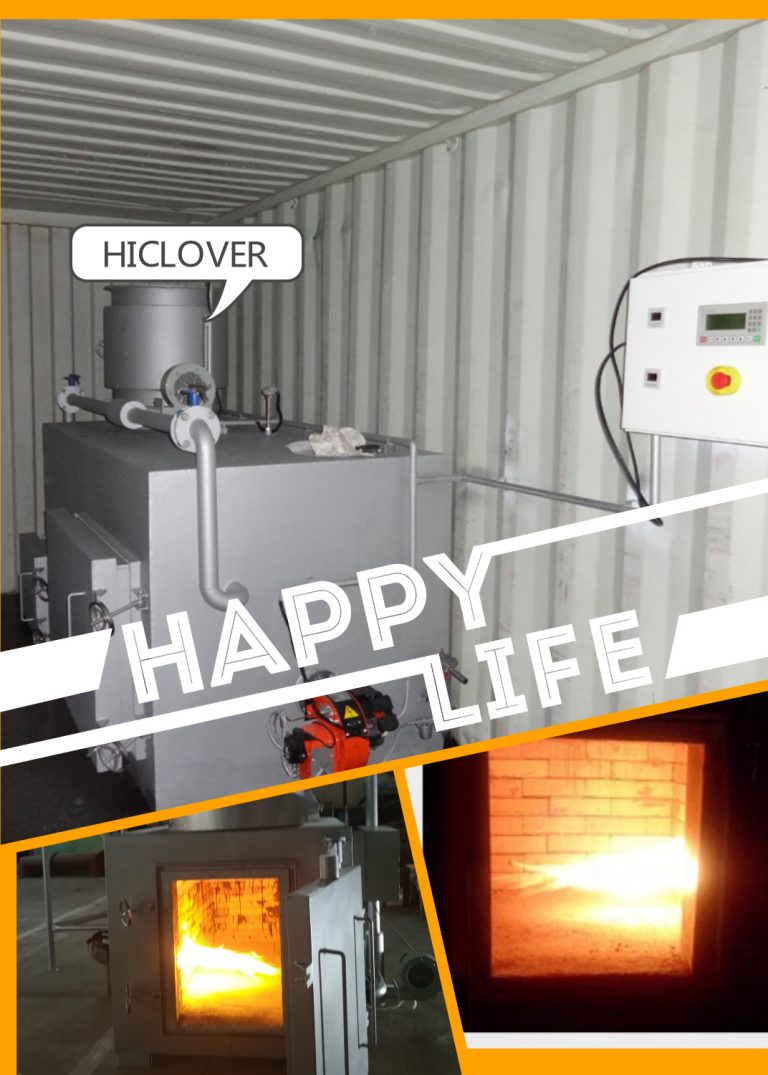 Hiclover waste incinerator