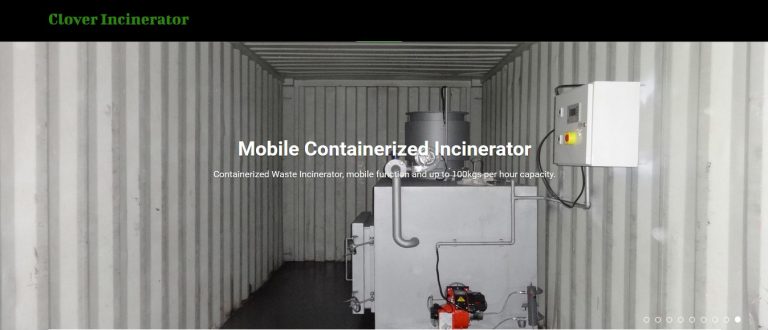 Containerized Mobile Incinerator Pre-assembled, containerized type