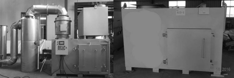 Medical waste incinerator 100kgs Model TS100