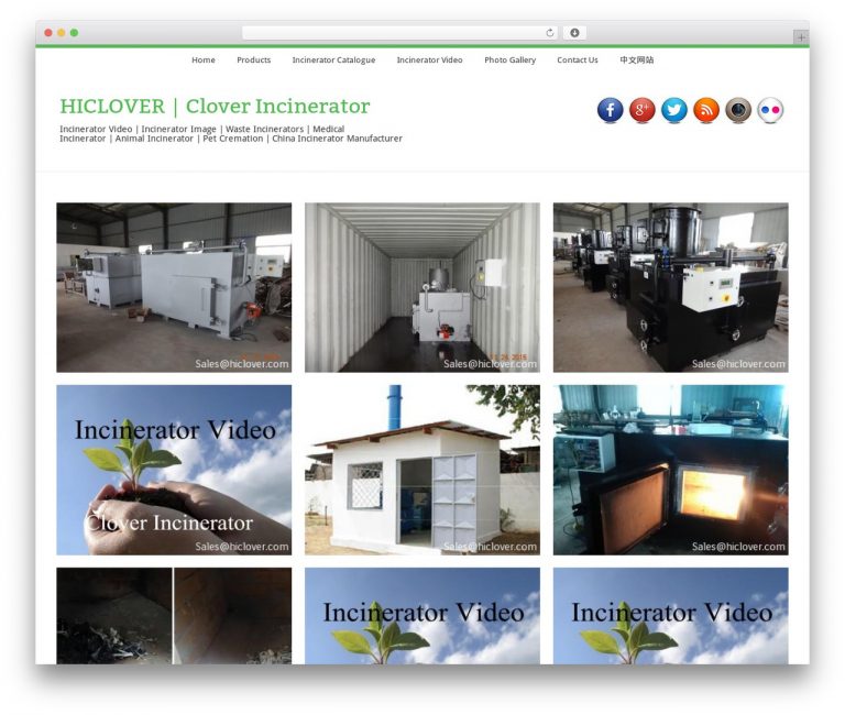 What is called incineration?