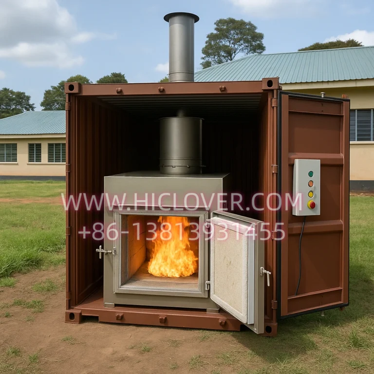 Containerized Mobile Incinerators for Kenya Healthcare Facilities: HICLOVER TS200