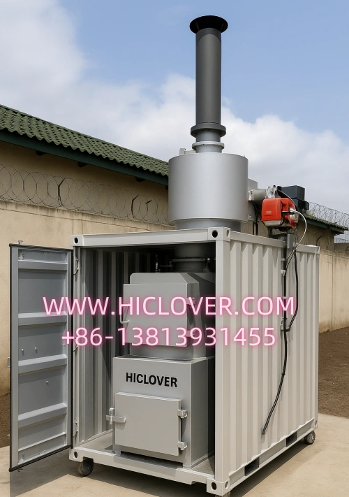 Kenya Incinerator Solutions for Hospitals and Humanitarian Camps with HICLOVER