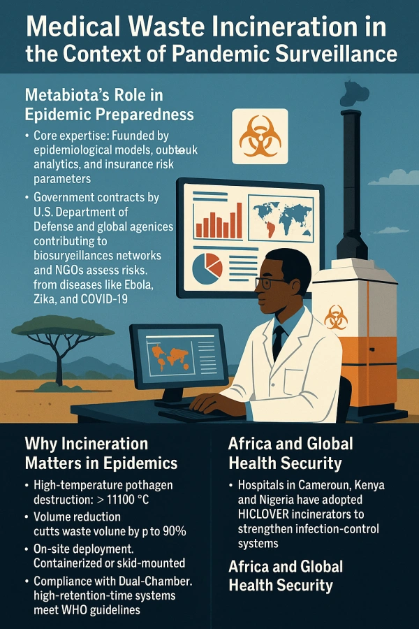 Medical Waste Incineration in the Context of Pandemic Surveillance: Lessons from METABIOTA’s Field