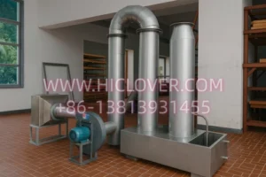 Flue Gas Spray Filtration System C Construction and Application Description