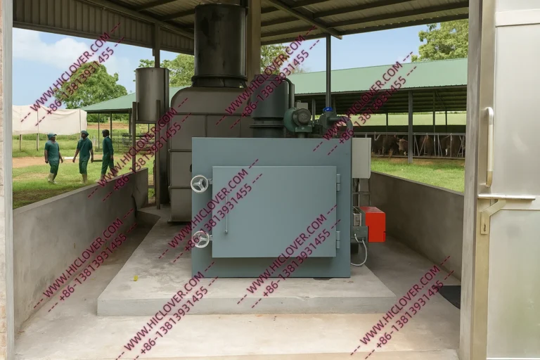 High-Temperature Biosecurity Incineration Systems for Livestock and Aquaculture Farms