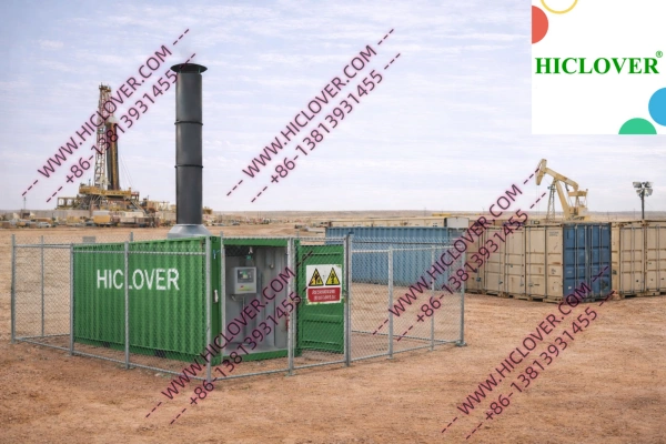 HICLOVER Incinérateur de Déchets Conteneurisé Plug-and-Play